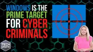 Windows is the prime target for cyber criminals video