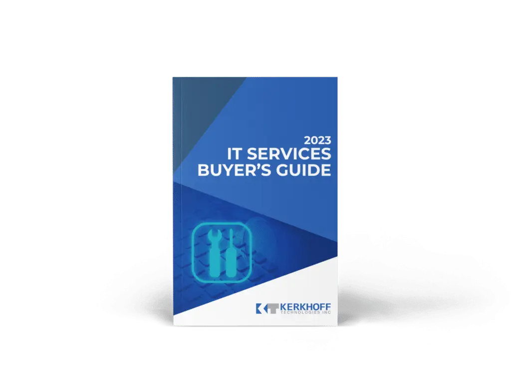 Picture of A book 2023 IT services buyer's guide